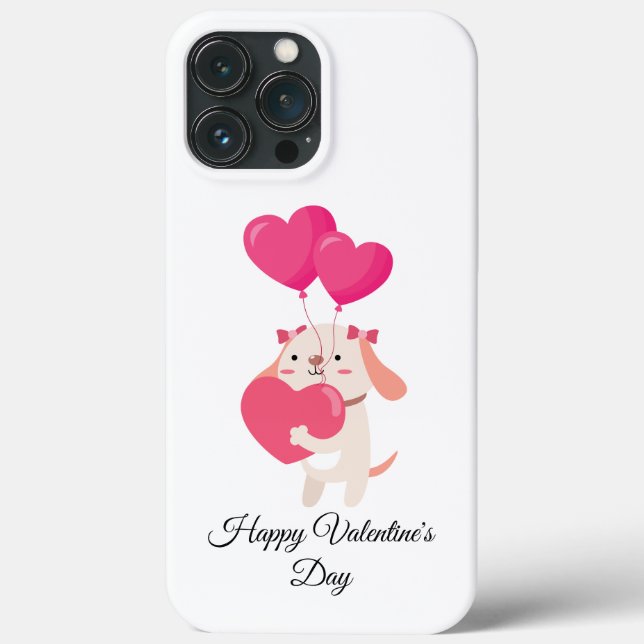 Niedlicher Valentinstag Case-Mate iPhone Hülle (Rückseite)