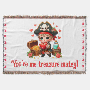 Niedlicher Valentinstag Decke