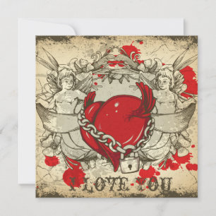 Niedlicher Valentinstag Feiertagskarte