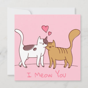 Niedlicher Valentinstag Feiertagskarte