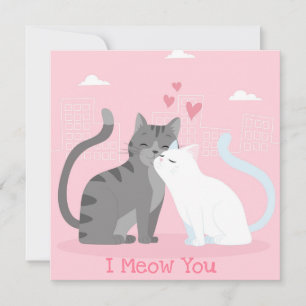 Niedlicher Valentinstag Feiertagskarte