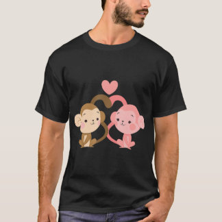 Niedlicher Valentinstag für Mädchenjunge T-Shirt