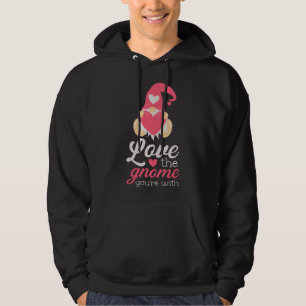 Niedlicher Valentinstag Gnomes Liebe Der Gnome Sie Hoodie