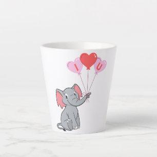 niedlicher Valentinstag I Liebe Herz Milchtasse