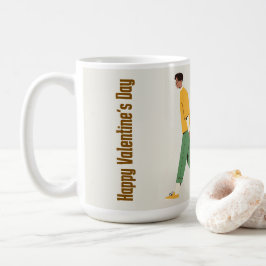 Niedlicher Valentinstag Kaffeetasse