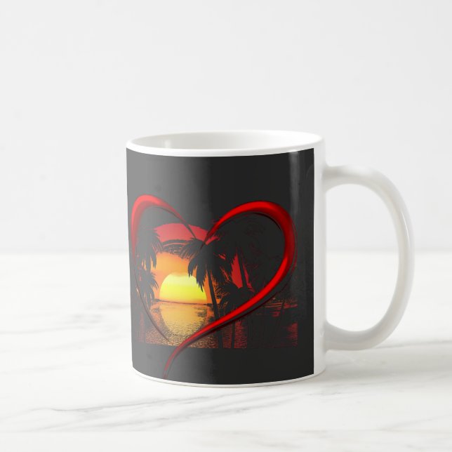Niedlicher Valentinstag Kaffeetasse (Rechts)