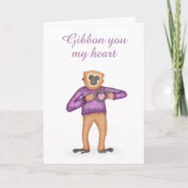 Niedlicher Valentinstag Karte