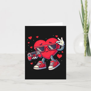 Niedlicher Valentinstag Liebe Heart Game Controlle Karte