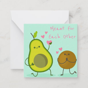 Niedlicher Valentinstag Mitteilungskarte