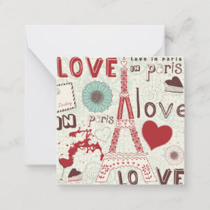 Niedlicher Valentinstag Mitteilungskarte