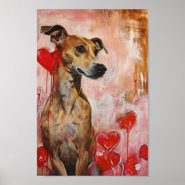 Niedlicher Valentinstag Poster (Vorne)