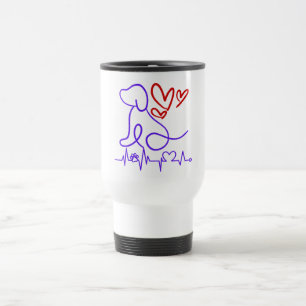 Niedlicher Valentinstag Reisebecher