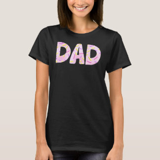 Niedlicher Vater Doughnut Donut Sprinkles Trendy F T-Shirt