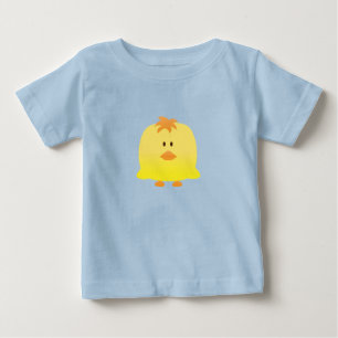 Niedlicher Vector Art of Baby Chicken T-shirt