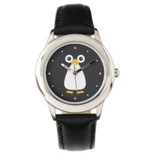 Niedlicher Vector Pinguin Armbanduhr