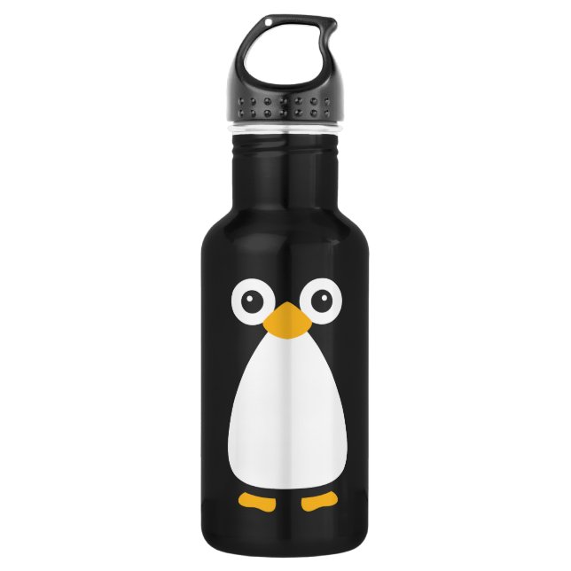 Niedlicher vektorPenguin Trinkflasche (Vorderseite)