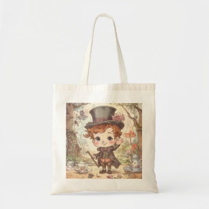 Niedlicher Verrückter Hatter Whimsical Wunderland Tragetasche