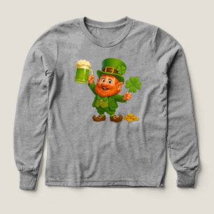 Niedlicher/verspielter Leprechaun St. Patrick's Da