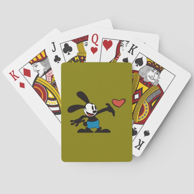 Niedlicher Vintager Cartoon Spielkarten (Rückseite)