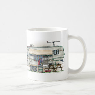 Niedlicher Vintager fünftes Kaffeetasse
