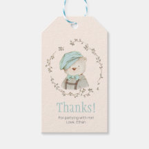 Niedlicher Vintager Geburtstag Danke Tags | Anhäng