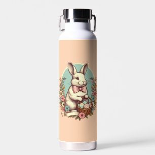 Niedlicher, Vintager Osterhase/Ei/Korb Trinkflasche