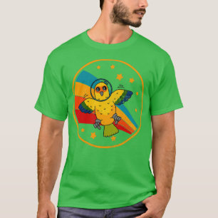 Niedlicher Vintager Papageienbesitzer Retro Parrot T-Shirt