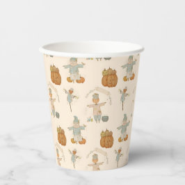 Niedlicher Vintager Schattenhalbmesser Pappbecher