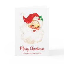 Niedlicher Vintager Weihnachtsmann