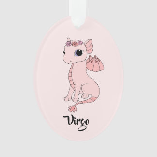 Niedlicher Virgo Dragon-Zodiakornament Ornament