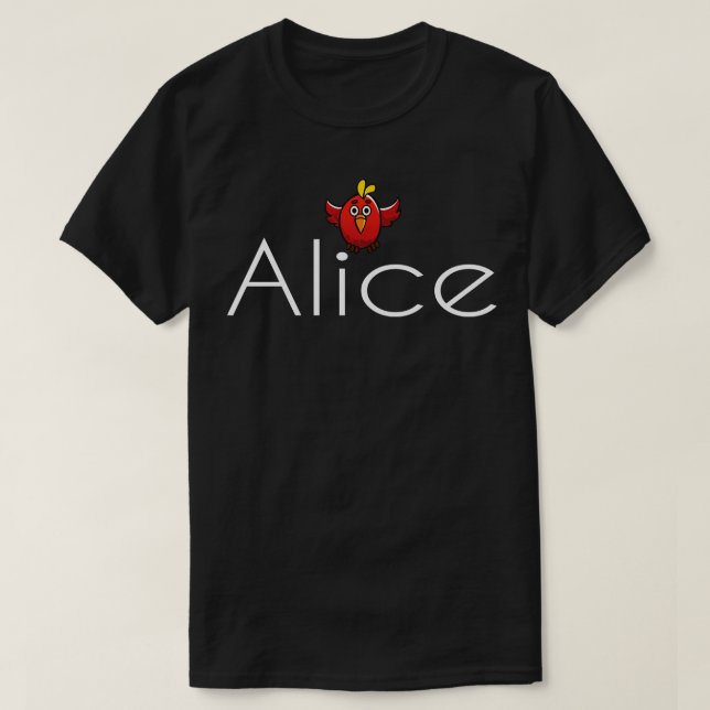 Niedlicher Vogel 1 T-Shirt (Design vorne)