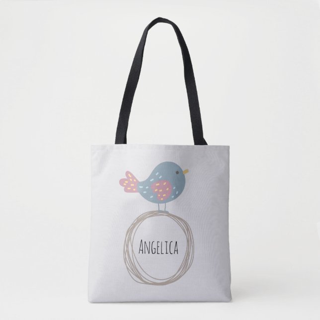 Niedlicher Vogel-Individuelle Name (Vorderseite)