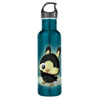 Niedlicher Vogel-lustige Cartoon-Charakter Kawaii Trinkflasche