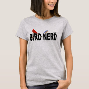 Niedlicher Vogel-Nerd T-Shirt