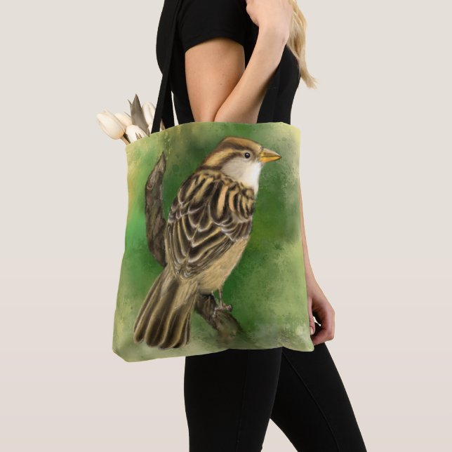 Niedlicher Vogelteppich (Von Nahem)