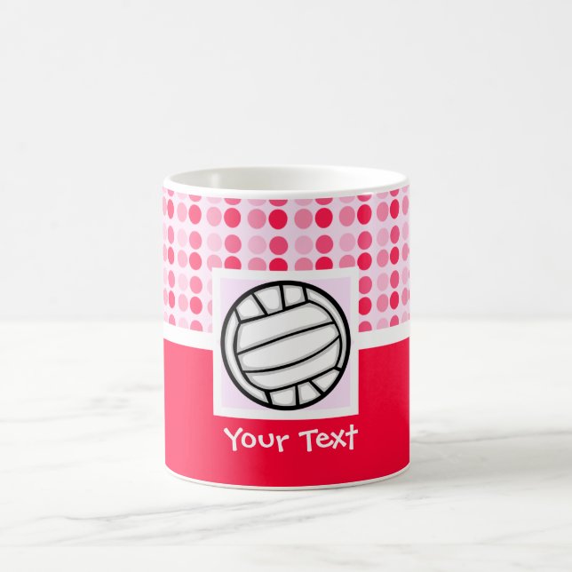 Niedlicher Volleyball Kaffeetasse (Mittel)