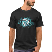 Niedlicher Volleyball-T - Shirt