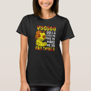 Niedlicher Voodoo Teddy Bären Dolls Beängstigend A T-Shirt
