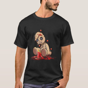 Niedlicher Voodoo Teddy Bären Dolls Beängstigend A T-Shirt