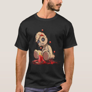 Niedlicher Voodoo Teddy Bären Dolls Beängstigend A T-Shirt