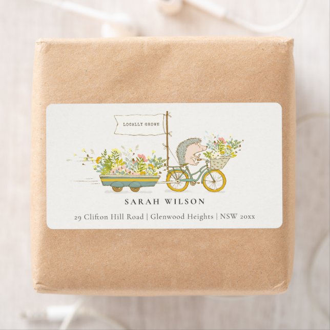 Niedlicher, vor Ort gezüchteter Igel Blumenradadre (Insitu)