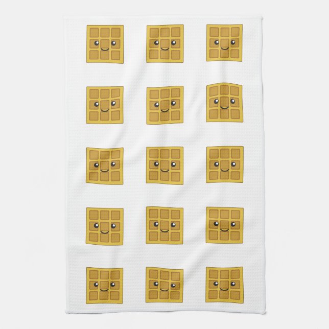 Niedlicher Waffel Küchentuch (Vertikal)