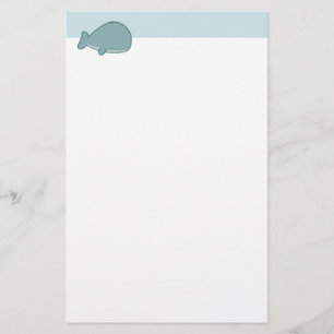 Niedlicher Wal Briefpapier