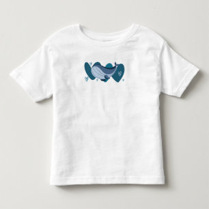 Niedlicher Wal Kleinkind T-shirt
