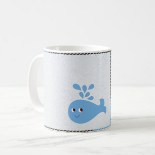 Niedlicher Wal mit Spout Tasse