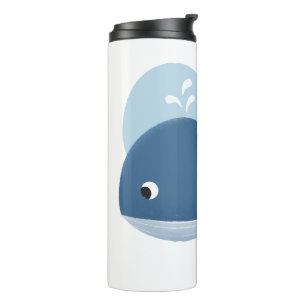 Niedlicher Wal Thermosbecher