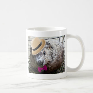 Niedlicher Waldmurmeltier-Cartoon! Kaffeetasse