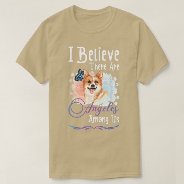 Niedlicher walisischer Corgi Hund Lover T-Shirt Ic (Design vorne)