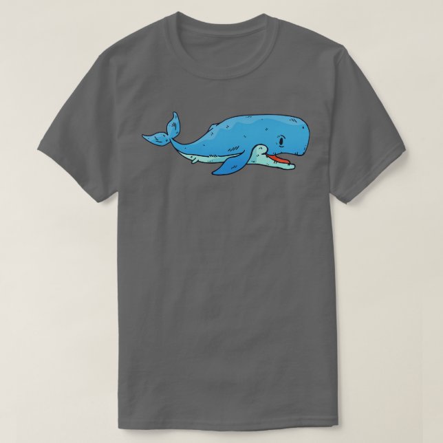 Niedlicher Waltoon T-Shirt (Design vorne)