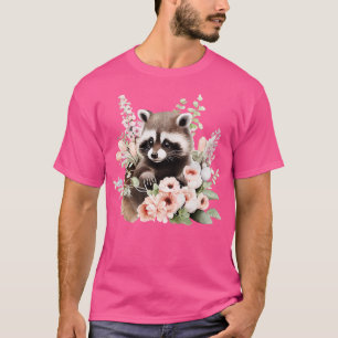 Niedlicher Waschbär T-Shirt